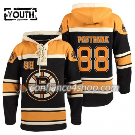 Adidas Maillot de Hockey Boston Bruins David Pastrnak 88 Musta Sawyer Chandails à capuchon - Enfant